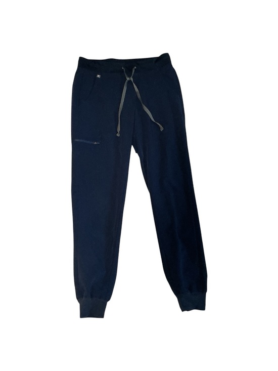 FIGS Pants - FIGS Technical Collection Women’s Jogger Navy Blue Charcoal Drawstring Size XS